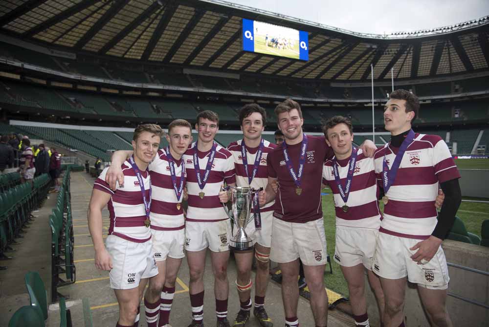 NatWest Schools Cup Final (won 18-10 against QEGS Wakefield